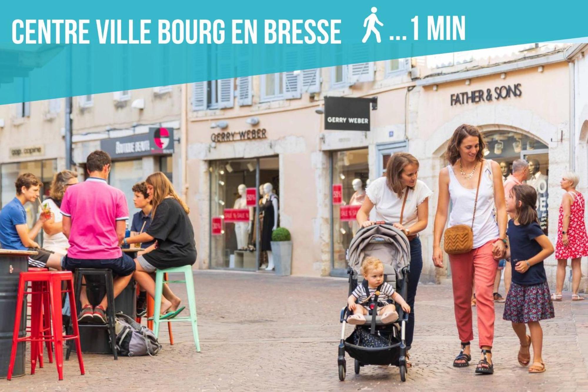 Le Nid Douillet Topdestination-Bourg - Centre Ville - 3 Etoiles Екстериор снимка